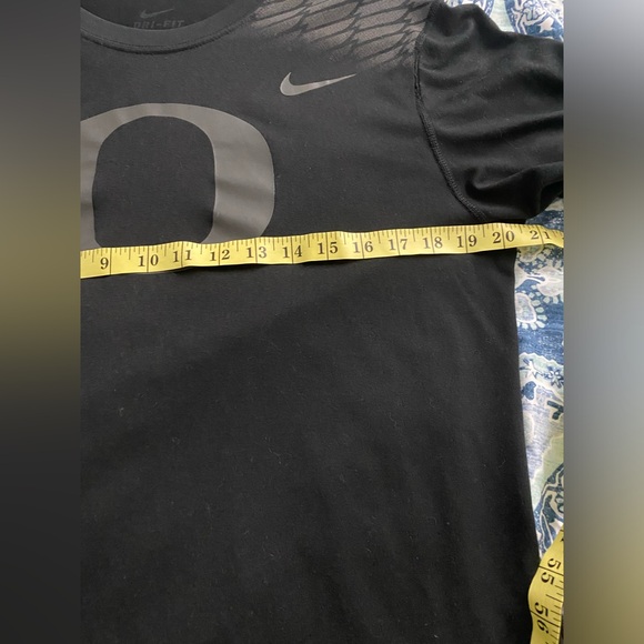 ❤️😎Oregon Duck Big O Black Nike Dri Fit Jersey Athletic Shirt - Picture 6 of 7